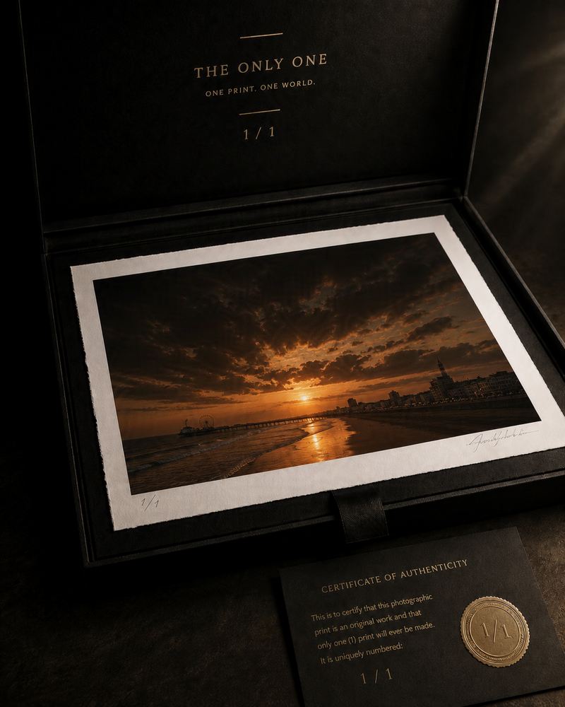 Dutch Skies 360° - Exclusive Edition Print  © Bob Groothuis - Dutch Skies 360° - Scheveningen