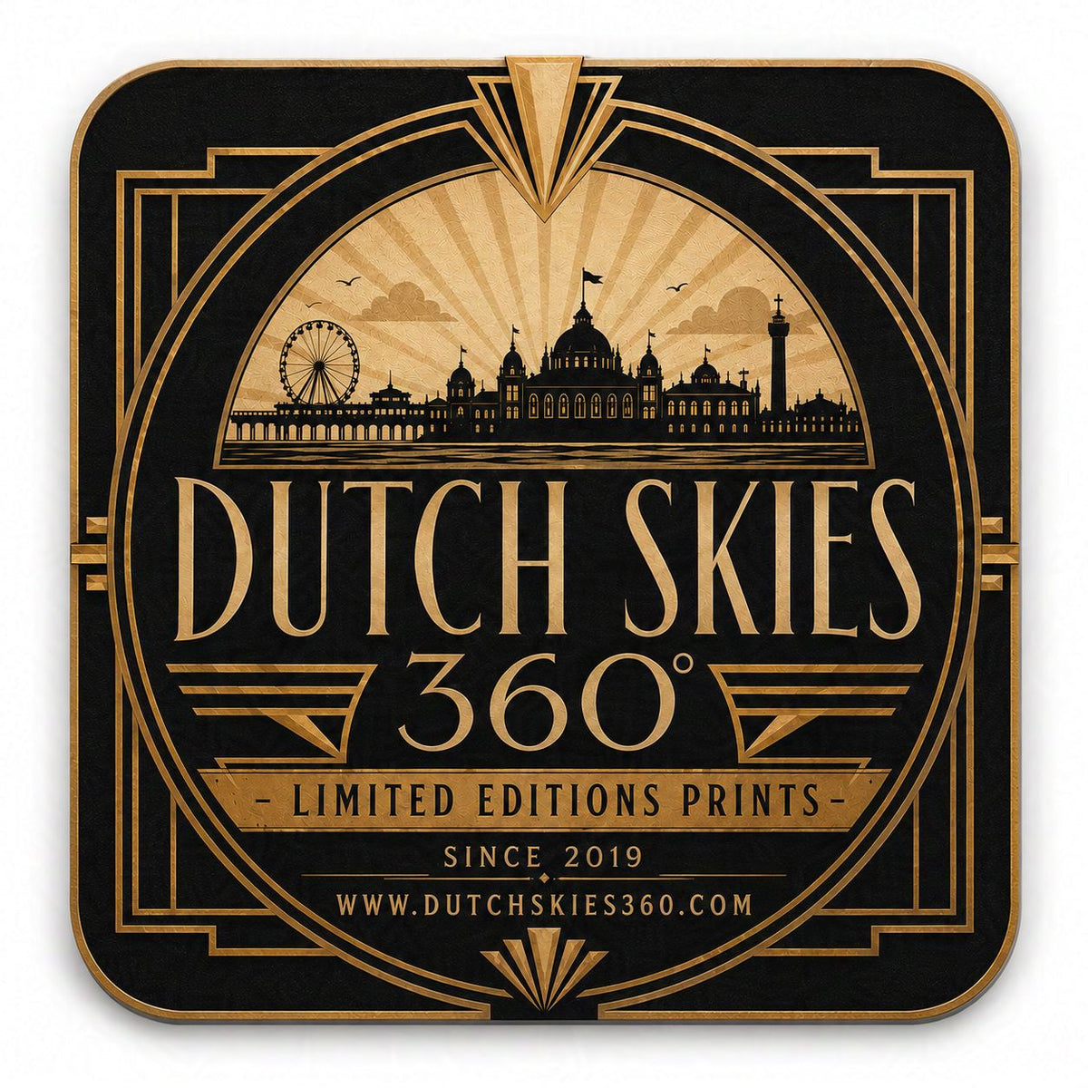 Dutch Skies 360° - Limited Editions Prints – Since 2019 © Bob Groothuis - Dutch Skies 360° - Scheveningen